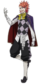 Black butler joker wig discount