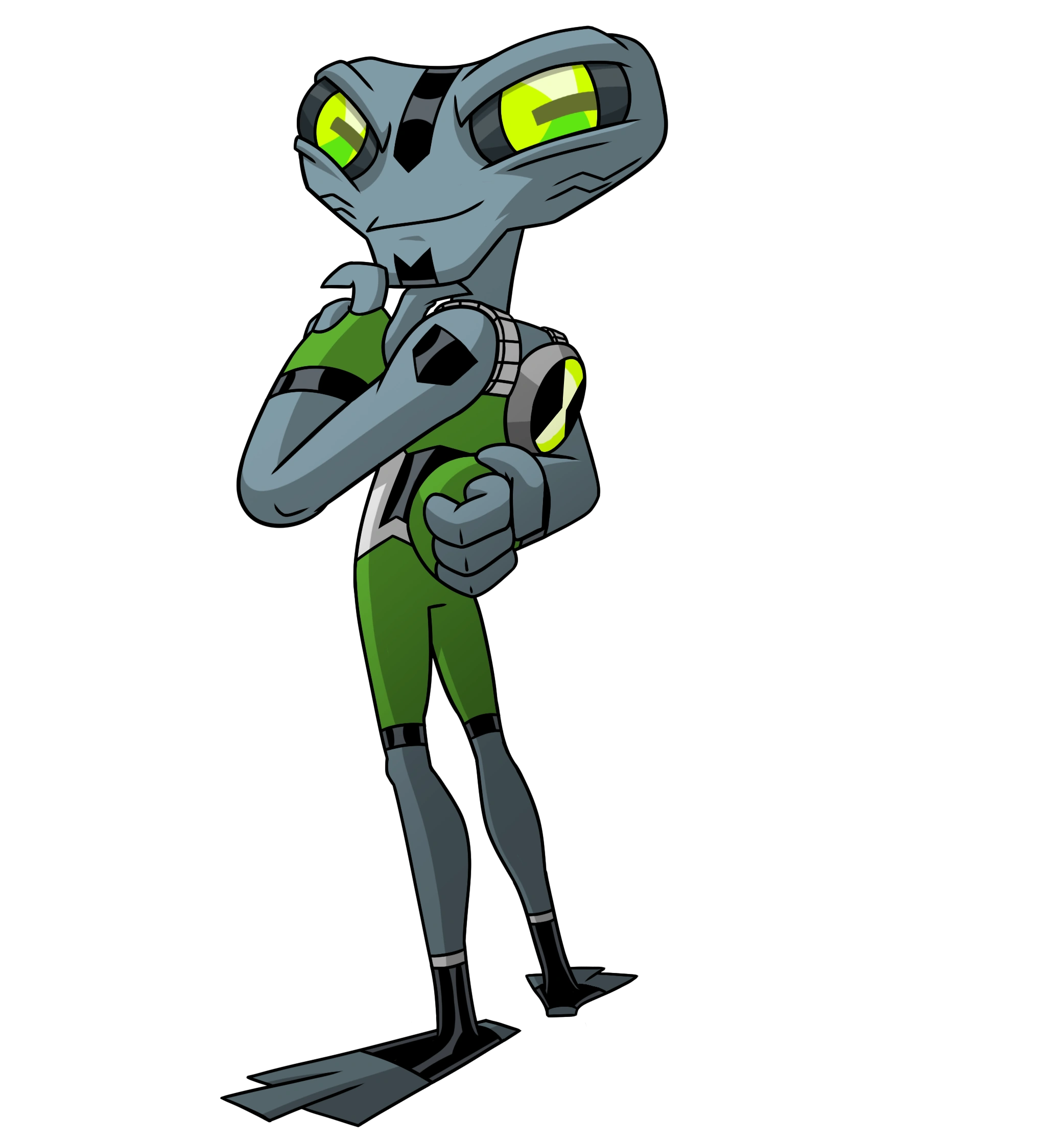 Oc Ben 10,000 (Super Omnitrix) Grey Matter : r/Ben10