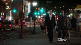 Paseando con Reese y Finch. ("Masquerade")