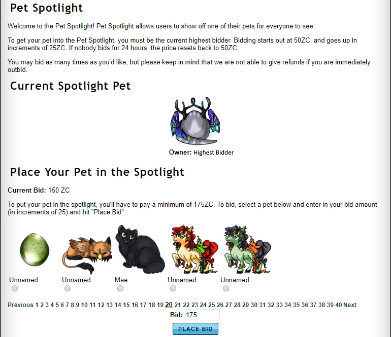 Pet Spotlight Pet Adoptables Wiki Fandom