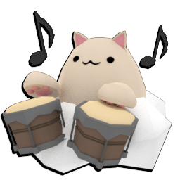 The Bongo Cat head could use some repositioning : r/roblox