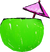 Tropical Doodle Egg