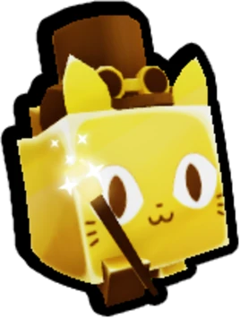 Cat Magician (Golden)
