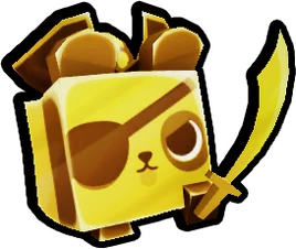 Pirate Panda (Golden)