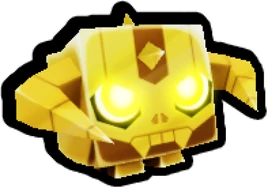 Metal Skull (Golden)