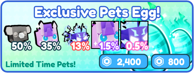 Exclusive Shop (Pet Simulator X), Pet Simulator Wiki