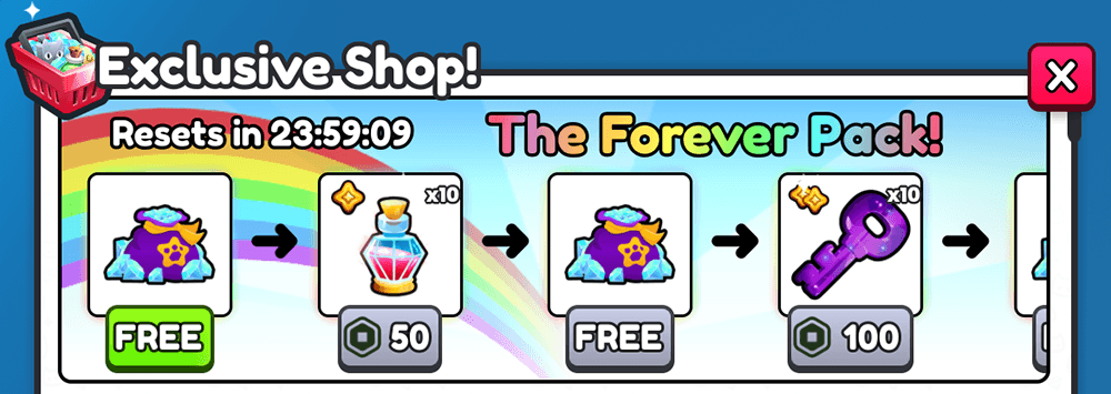 The Forever Pack (Pet Simulator 99) | Pet Simulator Wiki | Fandom