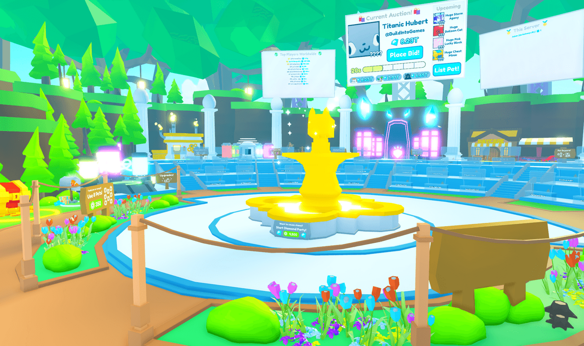 Trading Plaza (Pet Simulator X) Pet Simulator Wiki Fandom