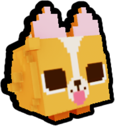 Cute Pixelated Corgi #4 - PIXELATED CORGIS