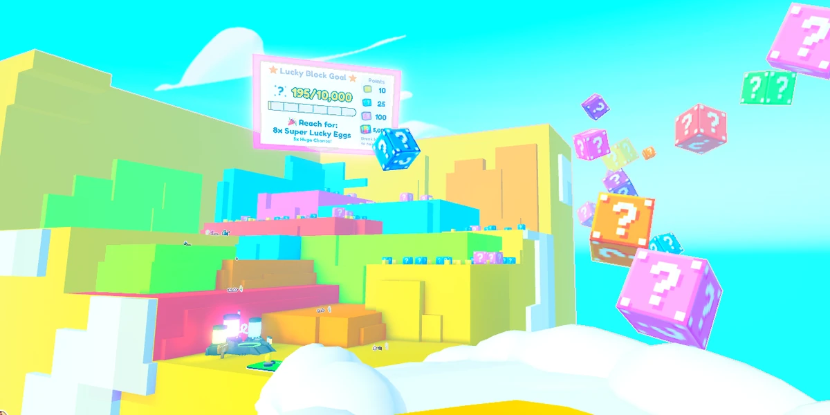 Lucky Block World (Pet Simulator X) Pet Simulator Wiki Fandom