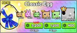 Exclusive Pets Egg (Pet Simulator 99) | Pet Simulator Wiki | Fandom