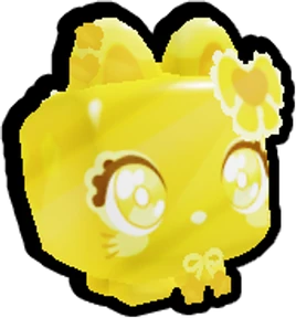 Kawaii Cat (Golden)