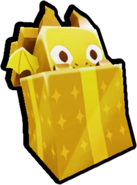 Present Dragon (Golden)