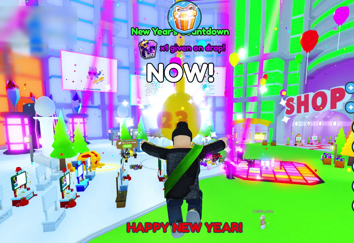 New Years Event 2022 (Pet Simulator X), Pet Simulator Wiki