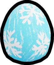 Snowy Doodle Egg