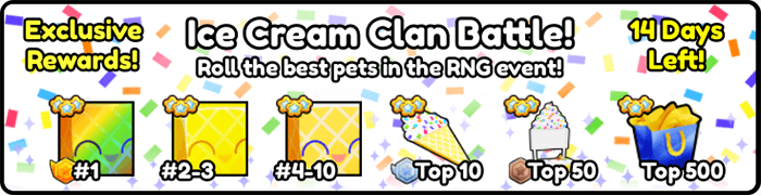 PS99 Ice Cream Clan Battle