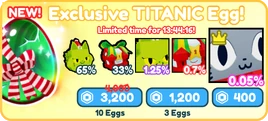 Titanic Egg Preview