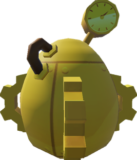 Golden Mechanical Egg