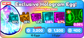 Hologram Egg Preview