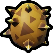 Golden Spiked Egg
