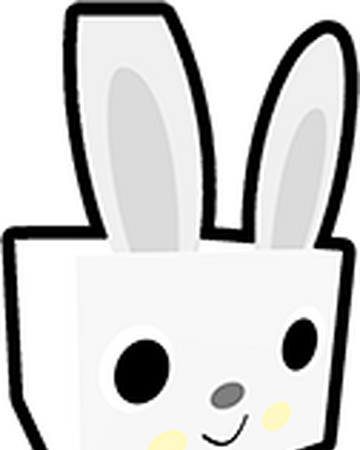 White Bunny Pet Simulator Wiki Fandom - roblox pet simulator wiki dominus huge