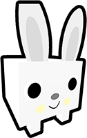 White Bunny Pet Simulator Wiki Fandom - roblox pet simulator best hat