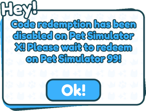 Merch Codes (Pet Simulator X), Pet Simulator Wiki