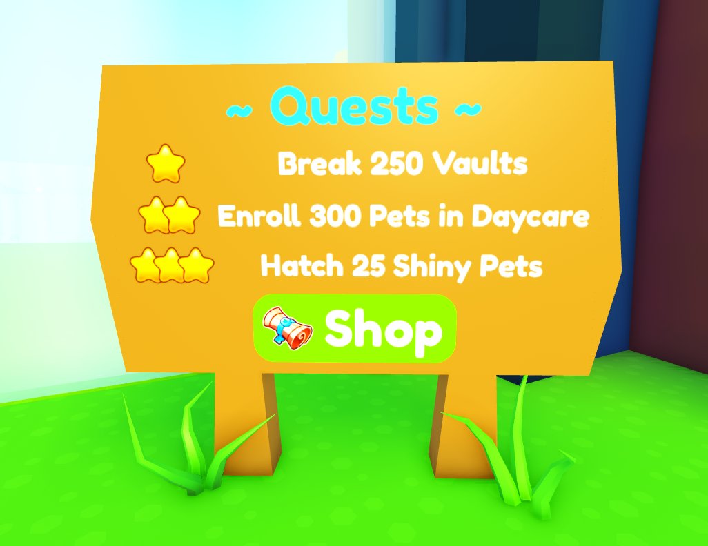 Quests (Pet Simulator X) | Pet Simulator Wiki | Fandom