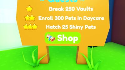 I Bought EVERYTHING In The Pet Sim X Quest Shop! 