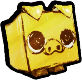 Doodle Piggy (Golden)