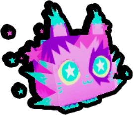 Neon Twilight Cat