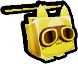 Helicopter Cat (Golden)