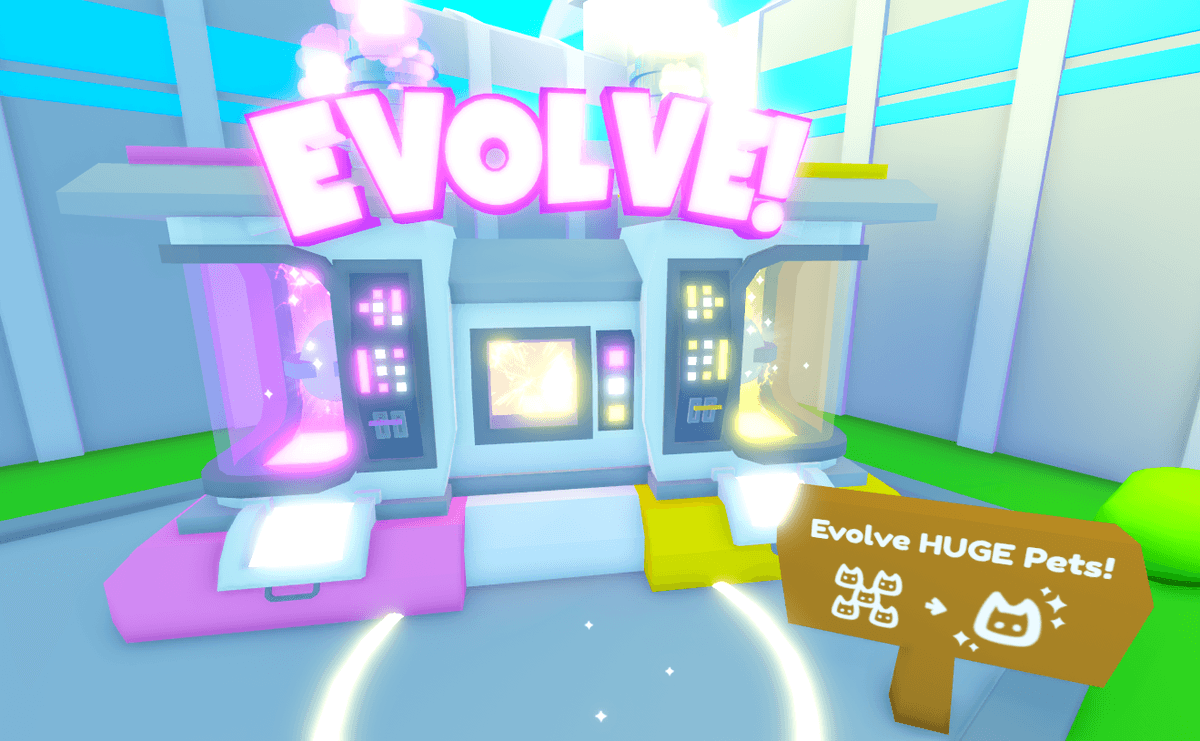 PETS UPDATE!] Pet Evolution Simulator - Roblox