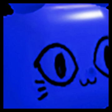 Big Games - Titanic Blue Balloon Cat - Roblox Plush