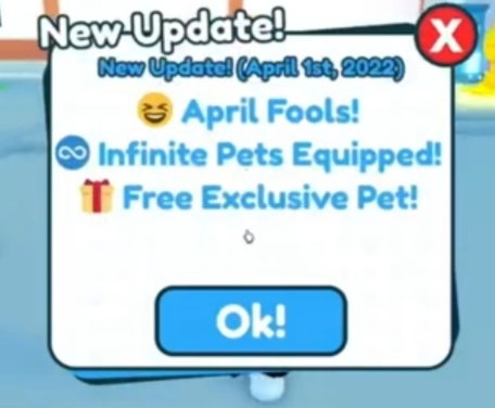 🤡 Pet Simulator X! April Fools Event Update New Codes, Huge Pets & Rewards