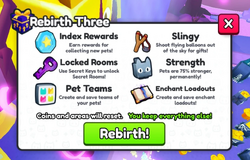 Rebirth (Pet Simulator 99) | Pet Simulator Wiki | Fandom