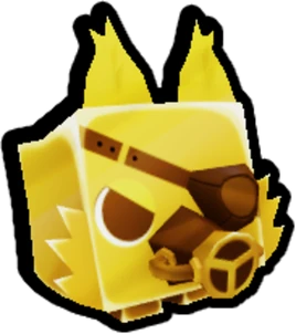 Steampunk Wolf (Golden)