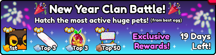 PS99 New Year's 2024 Clan Battle