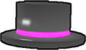 Neon Pink Banded Top Hat Pet Simulator Wiki Fandom - roblox pet simulator hats