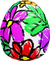Flower Doodle Egg