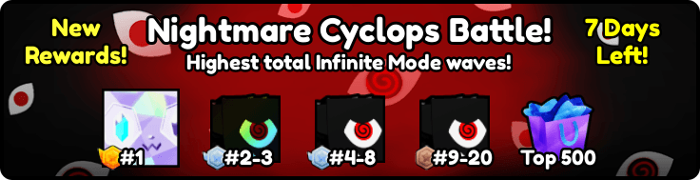 PS99 Nightmare Cyclops Clan Battle