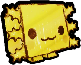 Doodle Axolotl (Golden)