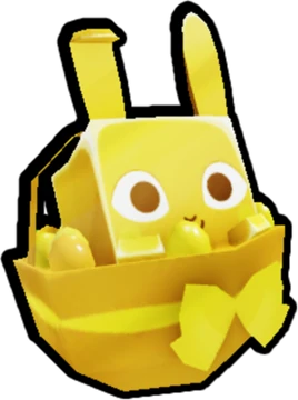 Basket Bunny (Golden)
