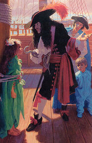 Captain Hook Original From Peter and Wendy