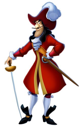 Captain Hook pose