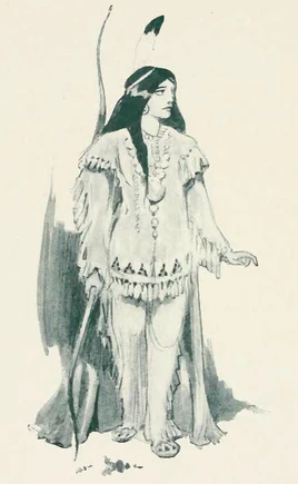 Tiger Lily from The Peter Pan Alphabet 001