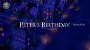 Peter's Birthday