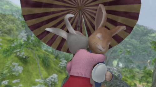 小さな動物たちのジャンクジャーナル-tale of the rabbit Hop Onward Rabbit Rabbit: A New England Cottontail's Journey