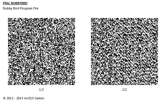 Rubby Bird! | Petit Computer Wiki | Fandom