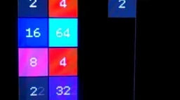 プチコン_数字パネルを重ねていくパズルゲーム"2048"